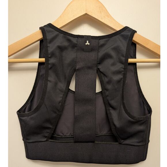 Ultracor Serpent Luna Bra Blue Nero Performance Sports Bra Workout Gym Running - Picture 2 of 3